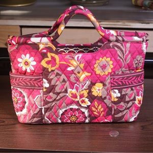 Vera Bradley Pink Handheld Tote